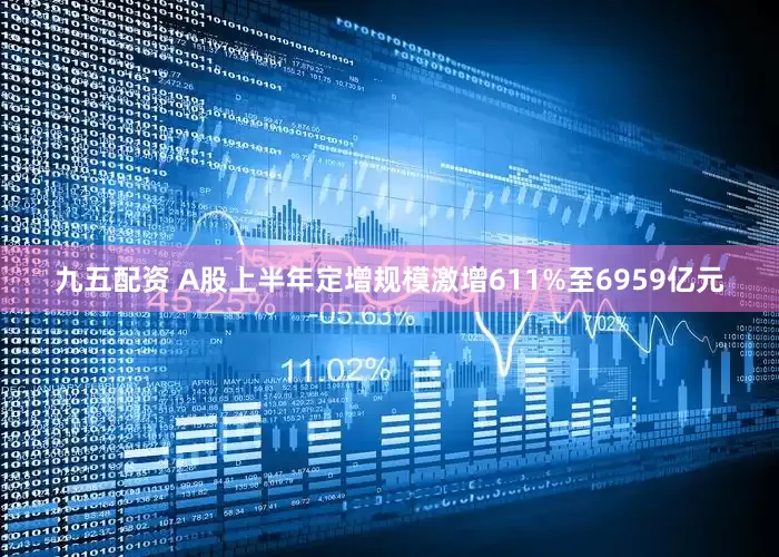 九五配资 A股上半年定增规模激增611%至6959亿元