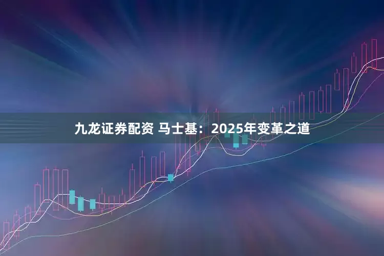 九龙证券配资 马士基：2025年变革之道